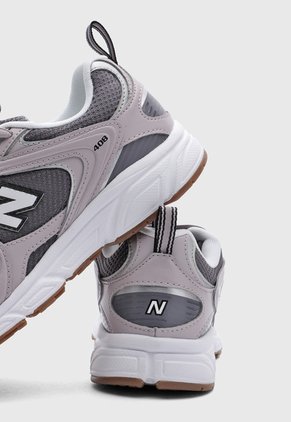 Tenis Lifestyle new balance 408 Gris