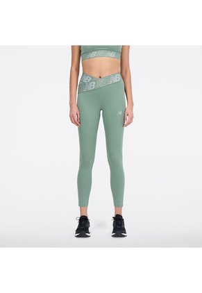 Pantalon Casual New Balance Original Relentless Verde Mujer