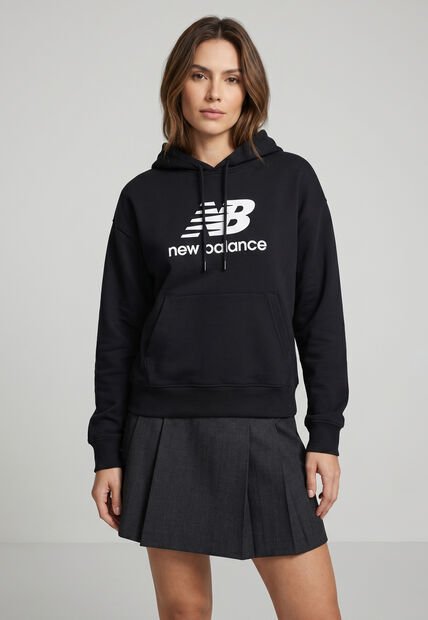Hoodie new balance Sport Essentials Negro