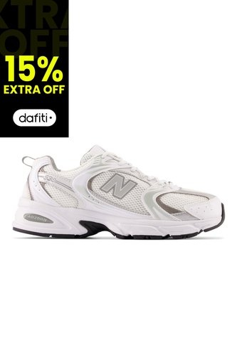 Tenis New Balance 530 Mujer-Blanco/Gris Plata New Balance