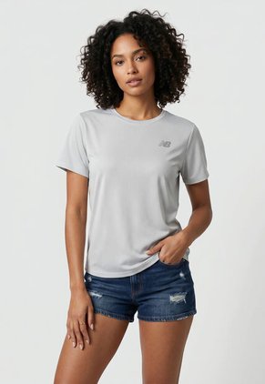 Camiseta new balance Gris