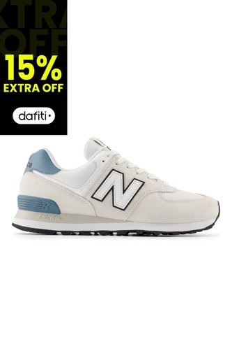 Tenis New Balance 574 Hombre-Blanco New Balance