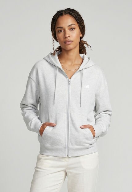 Hoodie new balance Sport Essentials Gris