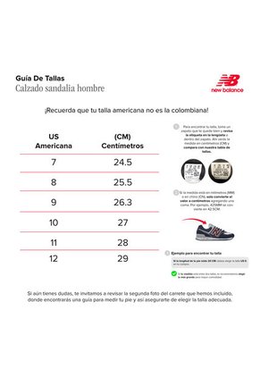 Sandalias New Balance Originales Eva 050G Azul Para Hombres