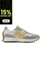 Tenis New Balance 327 Mujer-Gris/Dorado de New Balance