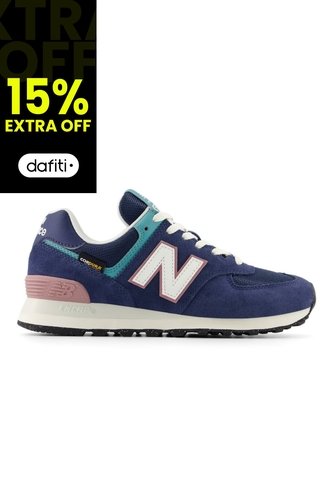 Tenis New Balance 574 Mujer-Azul New Balance