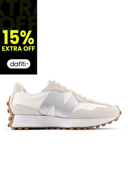 Tenis New Balance 327 Mujer-Beige