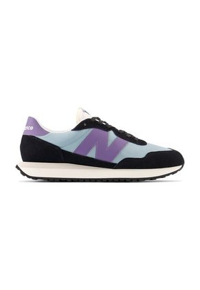 Tenis Marca New Balance 237 Original Negro/Azul Hombre