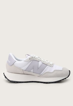 Tenis Lifestyle Marfil-Gris-Lila New Balance 237