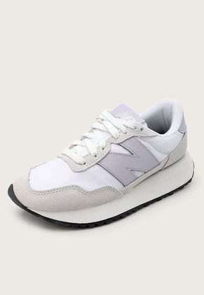 Tenis Lifestyle Marfil-Gris-Lila New Balance 237