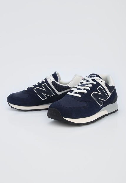 New balance negras con azul best sale