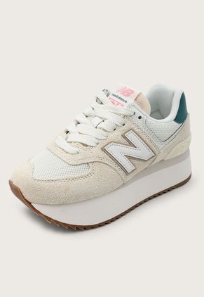 Tenis Lifestyle Marfil-Verde-Miel New Balance 574
