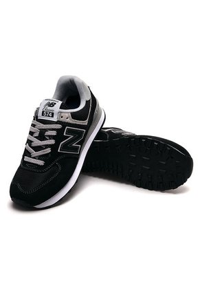 Tenis Lifestyle Negro-Gris-Blanco New Balance 574