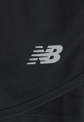 Short new balance Essential 2 en 1  Negro