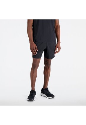 Pantaloneta New Balance Original Accelerate 7" Negro Hombre
