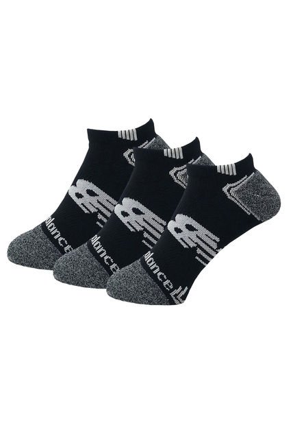 Medias Deportivas New Balance Pack 3 Original Negro Unisex