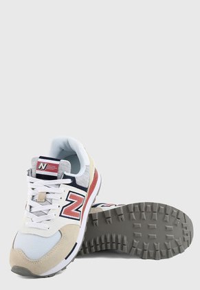 Tenis Lifestyle Blanco-Multicolor New Balance Wl574Vac