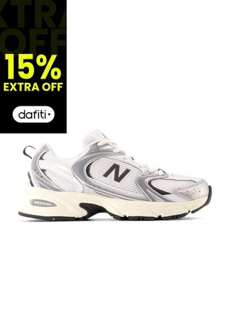 Tenis New Balance 530 Unisex Gris Con Negro New Balance