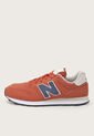 Tenis Lifestyle Terracota-Azul-Marfil New Balance 500 v2 de New Balance