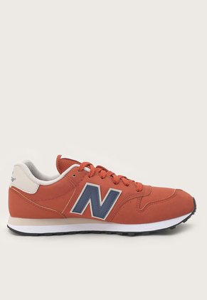 Tenis Lifestyle Terracota-Azul-Marfil New Balance 500 v2