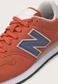 Tenis Lifestyle Terracota-Azul-Marfil New Balance 500 v2 de New Balance