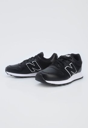 Tenis Lifestyle Negro-Blanco New Balance 500