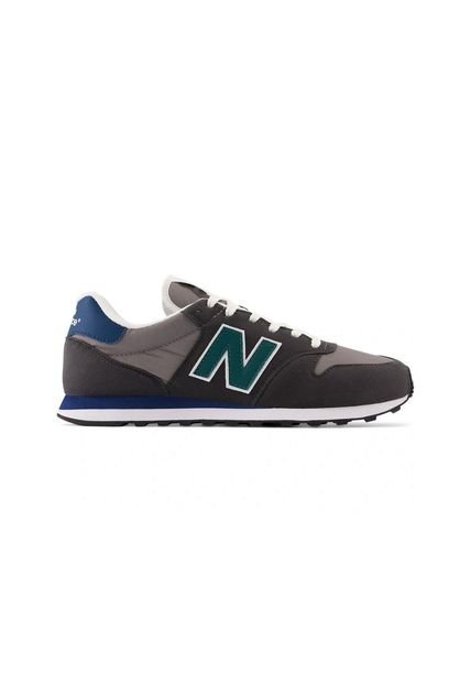 Tenis New Balance 500-Gris Oscuro