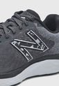 Tenis Running Gris-Negro-Blanco new balance 680v7 de New Balance