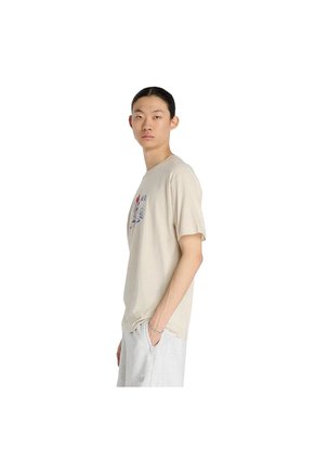 Camisa Deportiva New Balance Originals Graphics Beige Hombre