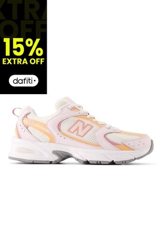 Tenis New Balance 530 Mujer-Blanco/Naranja New Balance