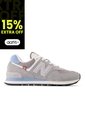 Tenis New Balance 574 Mujer-Gris/Azul de New Balance