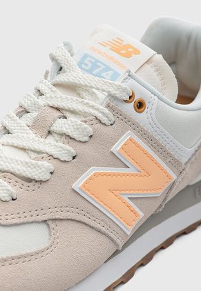 Tenis new balance 574 Beige
