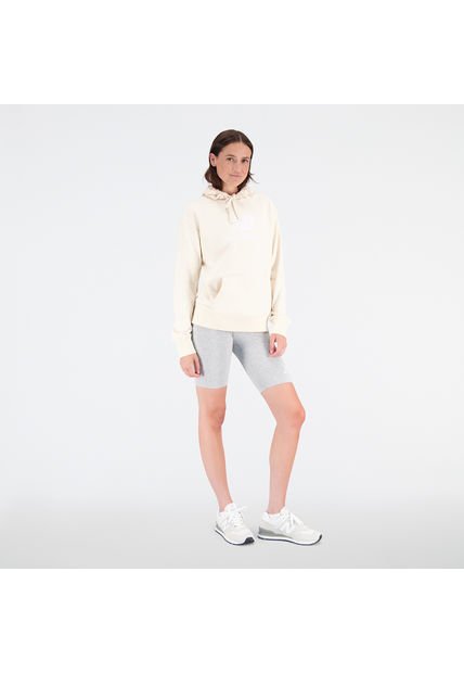Chaqueta Deportiva New Balance Essentials Blanco Para Mujer