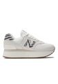 Tenis New Balance 574 Clásicos Mujer-Blanco/Gris de New Balance
