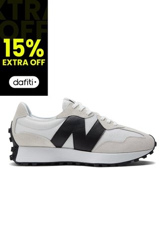 Tenis New Balance 327 Hombre-Beige/Blanco New Balance
