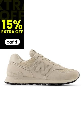 Tenis New Balance 574 Mujer-Beige/Beige New Balance