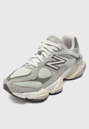 Tenis Lifestyle Verde Claro-Marfil new balance 9060