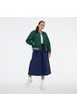 Chaqueta Deportiva Marca New Balance Essentials Verde Mujer de New Balance