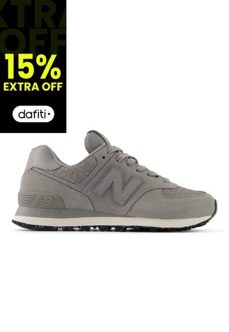 Tenis New Balance 574 Mujer-Gris Oscuro New Balance