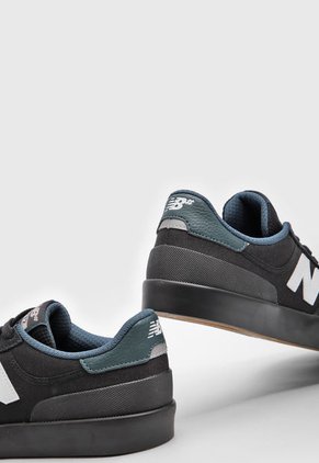 Tenis Lifestyle Negro-Blanco-Verde New Balance Numeric 272