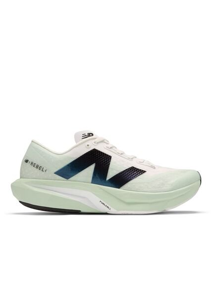 Tenis Deportivos New Balance FuelCell Rebel V4 Blanco Hombre