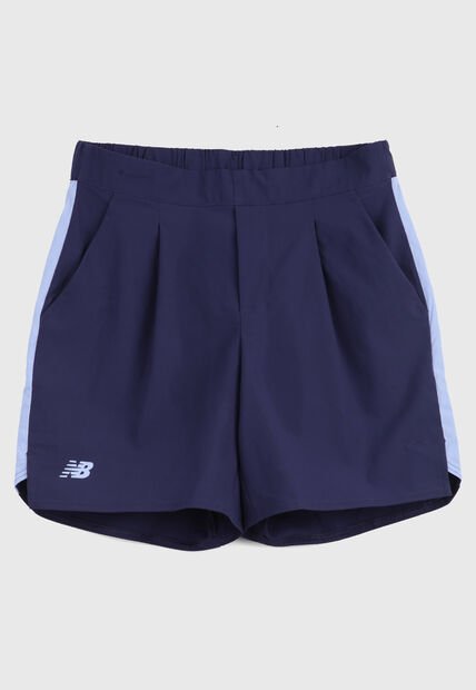 Pantaloneta new balance Tournament Azul