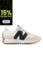 Tenis New Balance 327 Mujer-Blanco/Negro de New Balance