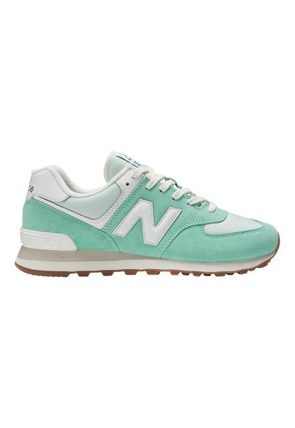 Tenis New Balance 574-Celeste