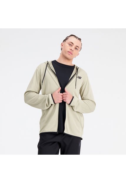 Chaqueta Deportiva New Balance Tenacity Verde Para Hombre