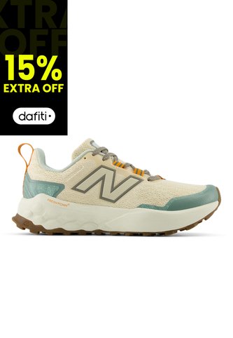 Tenis New Balance Fresh Foam X Garoé V2 Mujer-Amarillo/Verde New Balance