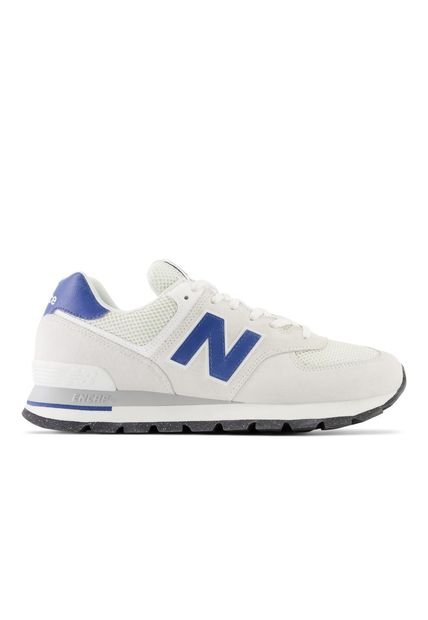 Tenis New Balance 574-Beige/Azul