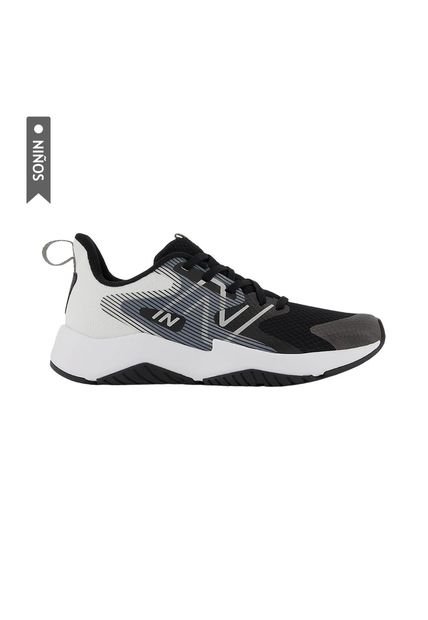 Tenis New Balance Ravel Niño-Negro/Blanco