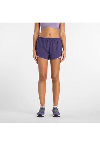 Pantaloneta New Balance Original Essential Morado Para Mujer New Balance