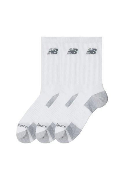 Medias Deportivas New Balance Original Crew 3P Blanco Unisex